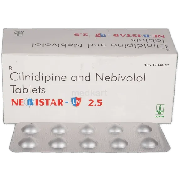 nebistar ln 2.5mg tablet 10's